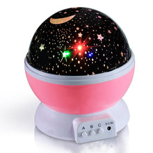 Load image into Gallery viewer, Universal Star Light Rotating Projector Lamp for Kids Bedroom