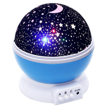 Load image into Gallery viewer, Universal Star Light Rotating Projector Lamp for Kids Bedroom