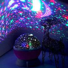 Load image into Gallery viewer, Universal Star Light Rotating Projector Lamp for Kids Bedroom
