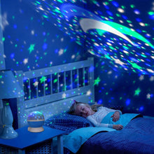 Load image into Gallery viewer, Universal Star Light Rotating Projector Lamp for Kids Bedroom
