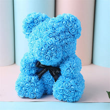 Load image into Gallery viewer, Eternal Teddy Bear Artificial Rose Flower