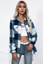 Load image into Gallery viewer, Plaid Button Up Flannel Shirt