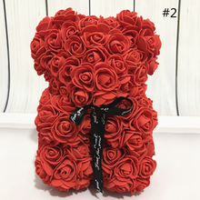 Load image into Gallery viewer, Eternal Teddy Bear Artificial Rose Flower