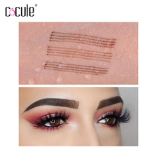 Load image into Gallery viewer, Eyebrow Tint 4 Tip Liquid Brow 5 Colors Pen Makeup Paint Eyebrow Liner Pen Cosmetics Waterproof Tool Microblade