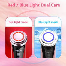 Load image into Gallery viewer, NEW 5 in 1 EMS Beauty Instrument RF RadioFrequency Facial LED Photon Skin Care Tool Device Face Lift Massage Tighten Beauty Machine