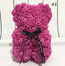 Load image into Gallery viewer, Eternal Teddy Bear Artificial Rose Flower