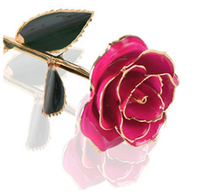 Load image into Gallery viewer, 24K Gold Dipped Eternity-protected Rose