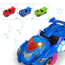 Load image into Gallery viewer, New Dinosaur Transformed Electric Toy Car General Wheeled Robot Refitting Car Children's Gift Lamp