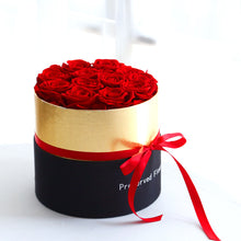 Load image into Gallery viewer, The eternity bloom Preserved Flower Rose Gift Box Bucket
