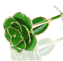 Load image into Gallery viewer, 24K Gold Dipped Eternity-protected Rose