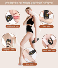 Load image into Gallery viewer, IPL Hair Removal At-Home Permanent & Painless