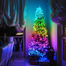 Load image into Gallery viewer, New LED String Lights For Christmas Tree Decor App Remote Control RGB Lighting String
