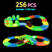 Load image into Gallery viewer, 2.1 Glowing Race Track Bend Flex Flash in the Dark Assembly Flexible