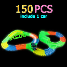 Load image into Gallery viewer, 2.1 Glowing Race Track Bend Flex Flash in the Dark Assembly Flexible