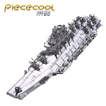 Load image into Gallery viewer, LARGE Navy battleship DIY 3D Metal Puzzle