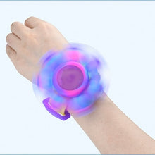 Load image into Gallery viewer, NEW octopus Spinning top Popping Fidget Toys Its Anti stress Wristband Whirl Light Silicagel Bracelet Kawaii Push Bubble Kids gifts