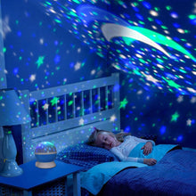 Load image into Gallery viewer, Universal Star Light Rotating Projector Lamp for Kids Bedroom
