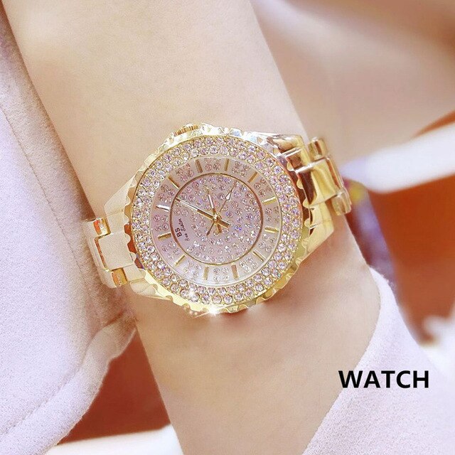 Women Watches Luxury Diamond Quartz