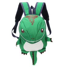 Load image into Gallery viewer, 3D Dinosaur Backpack For Boys &amp; Girls
