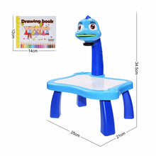 Load image into Gallery viewer, NEW Children Led Projector Art Drawing Table Toys Kids Painting Board Desk Arts Crafts Educational Learning Paint Tools
