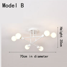 Load image into Gallery viewer, Modern Creative Lighting Warm And Romantic Golden Bedroom Modern Minimalist Personality Living Room Dining Room Ceiling Lamps
